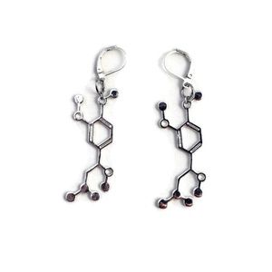 Adrenaline Molecule Earrings